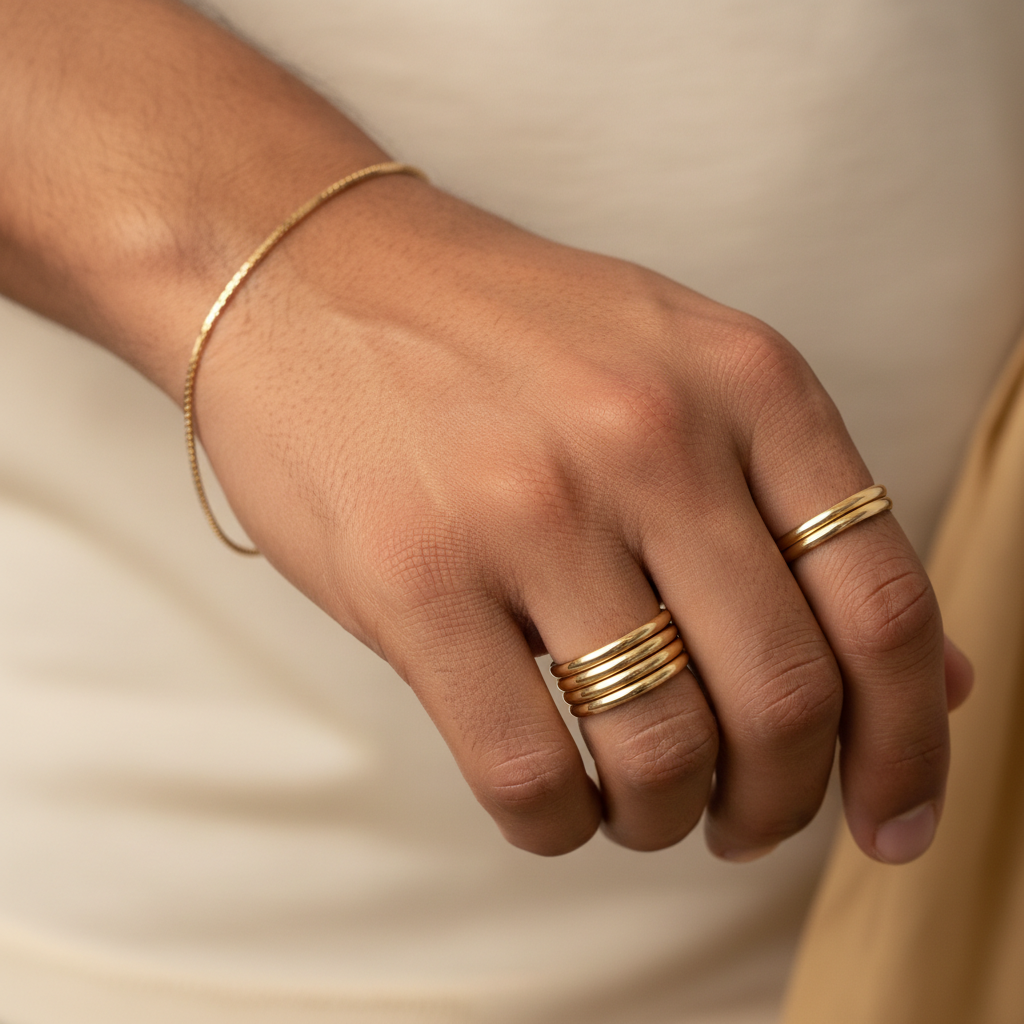 minimalist and statement rings