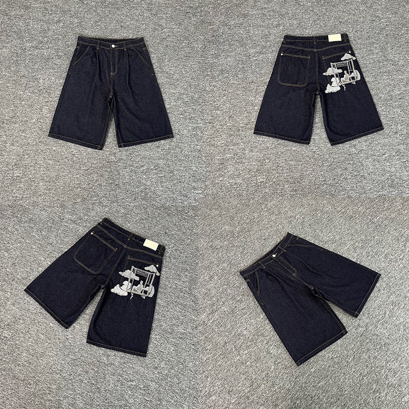 Designer Reconstruct Denim Jeans