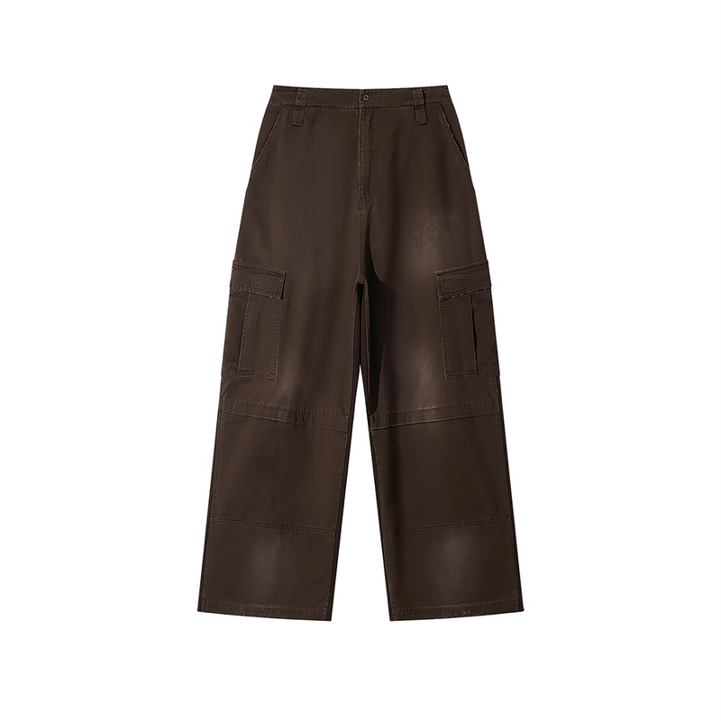Washed Cargo Pants