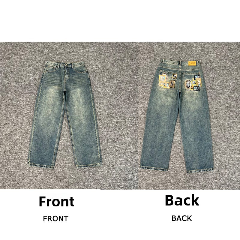 Designer Reconstruct Denim Jeans