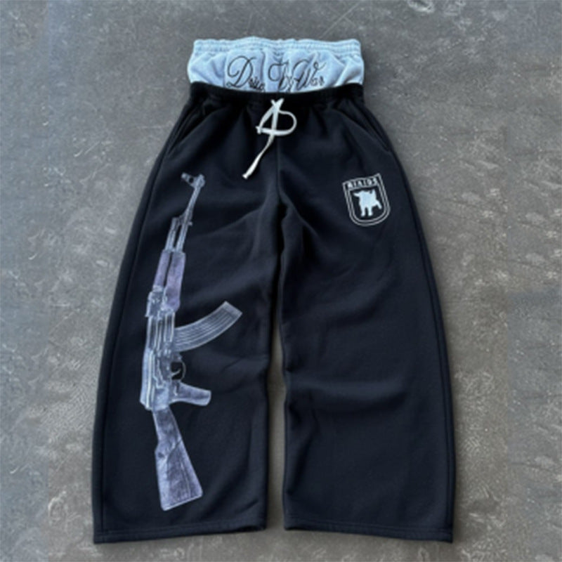 Double Waist  Sweatpants