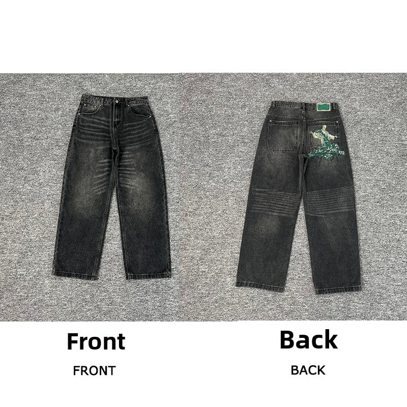 Designer Reconstruct Denim Jeans