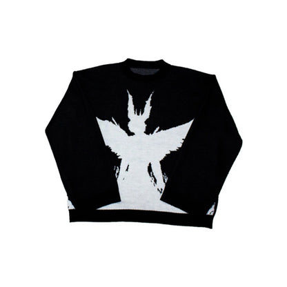 Muti graphic print long sleeve