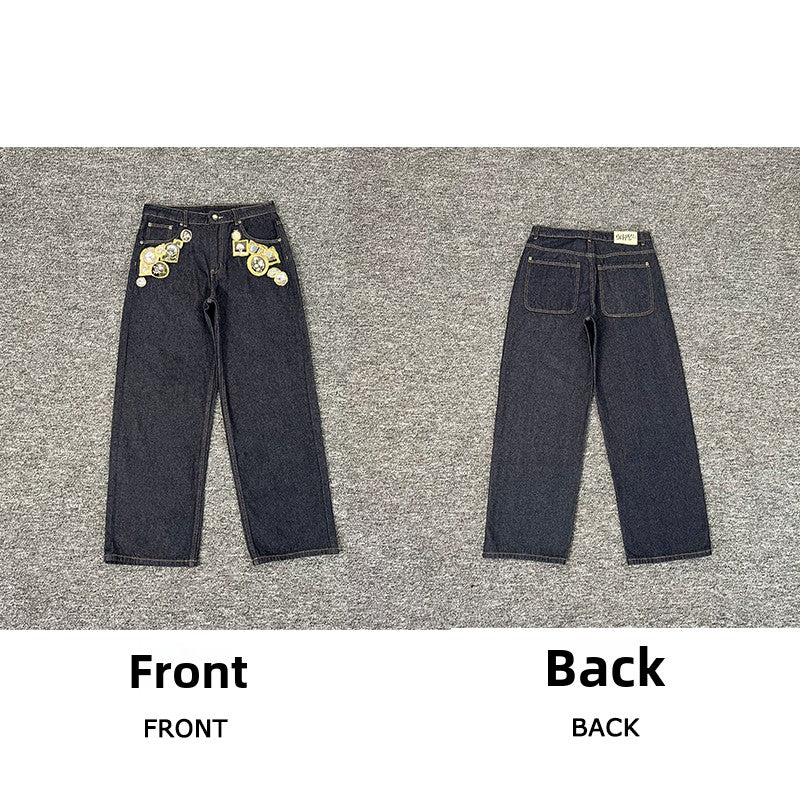 Designer Reconstruct Denim Jeans