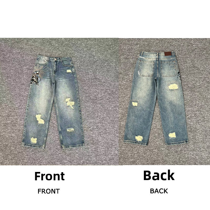 Designer Reconstruct Denim Jeans