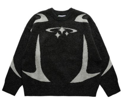 Muti graphic print long sleeve