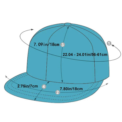 Thug Life Embroidery Snapback Baseball Cap