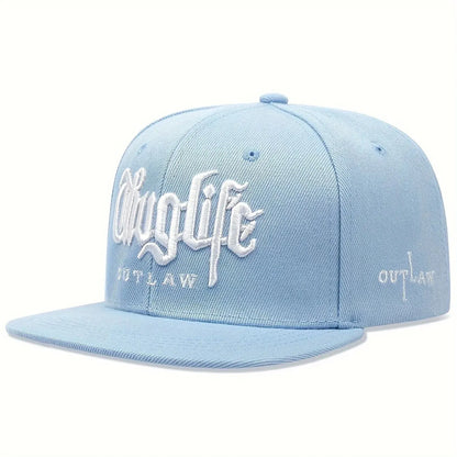 Thug Life Embroidery Snapback Baseball Cap