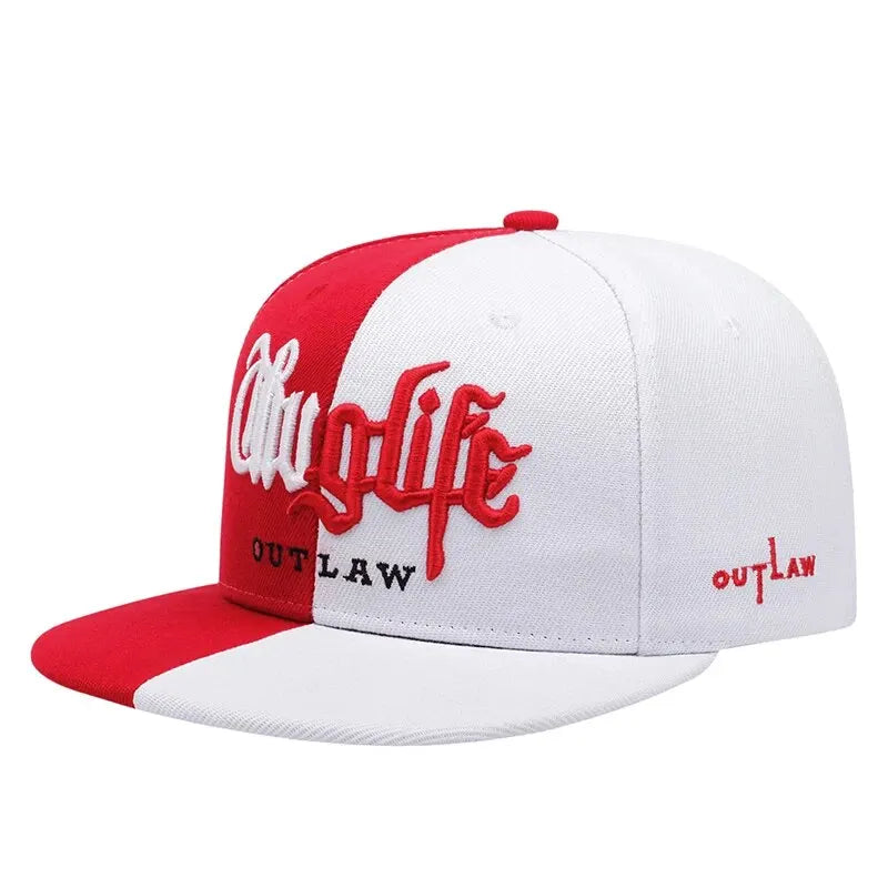 Thug Life Embroidery Snapback Baseball Cap