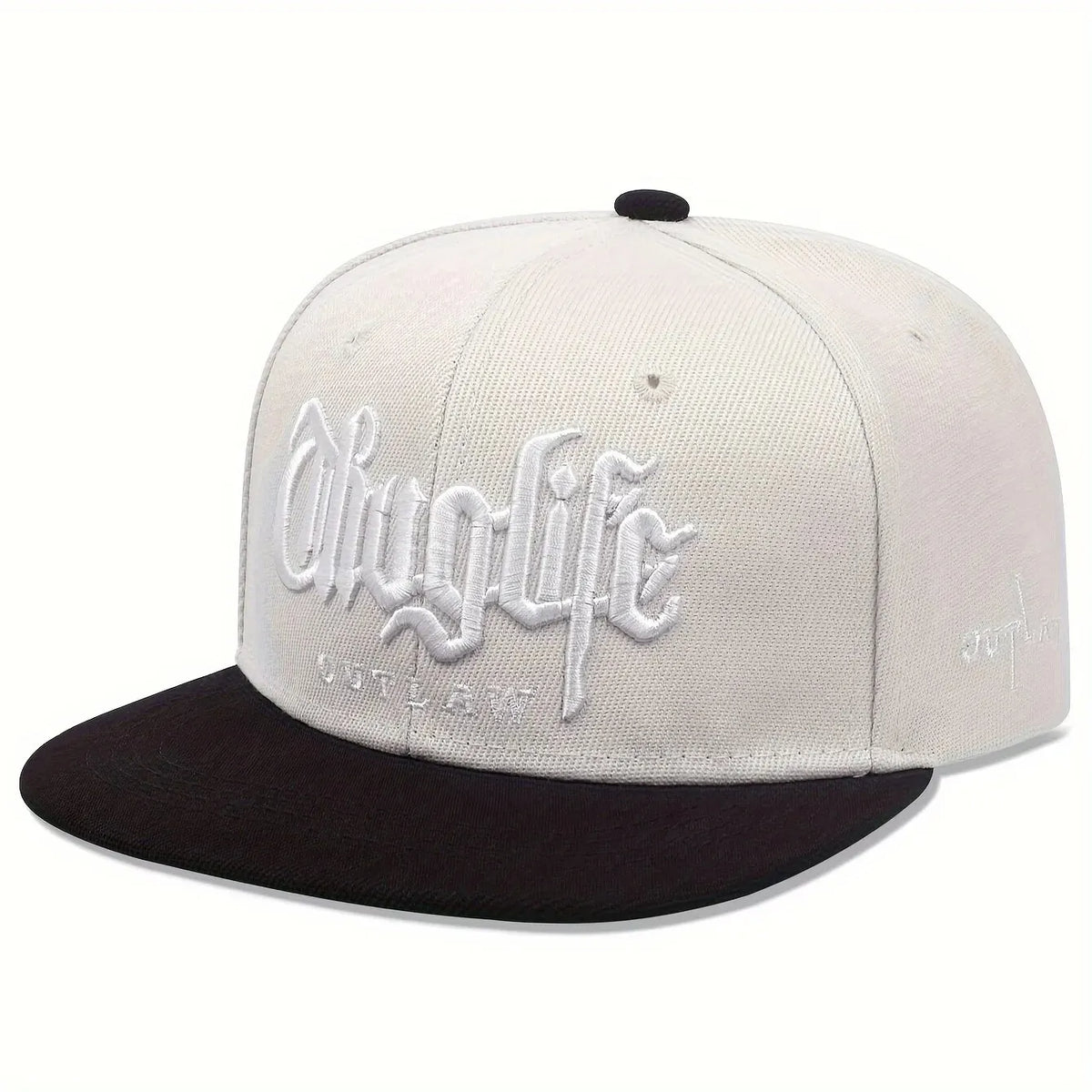 Thug Life Embroidery Snapback Baseball Cap