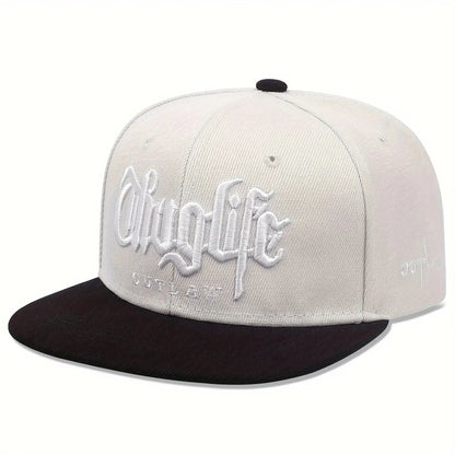 Thug Life Embroidery Snapback Baseball Cap