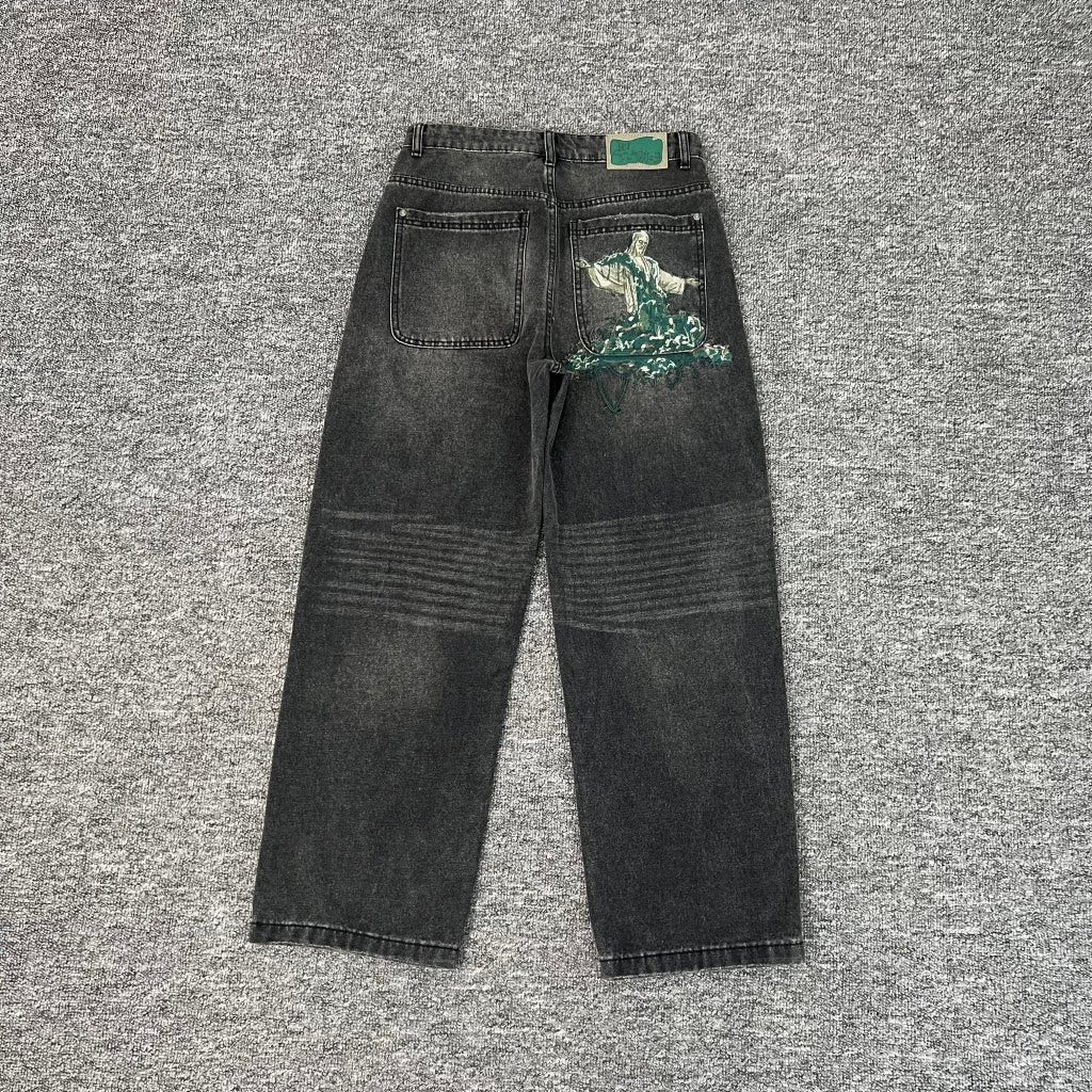 Designer Reconstruct Denim Jeans
