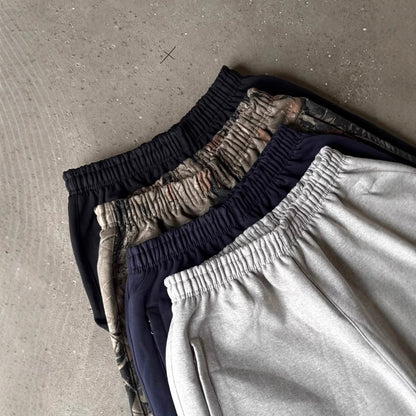 cursive print shorts