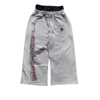 Double Waist  Sweatpants