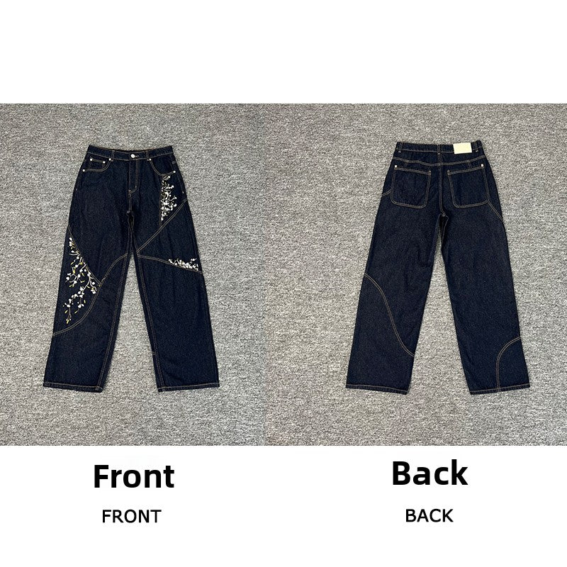 Designer Reconstruct Denim Jeans