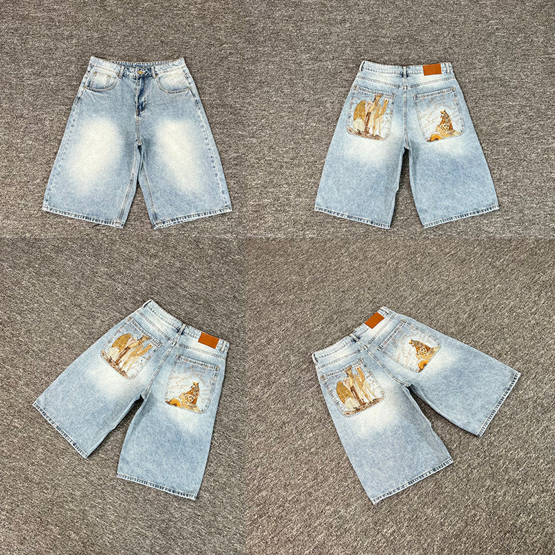 Designer Reconstruct Denim Jeans